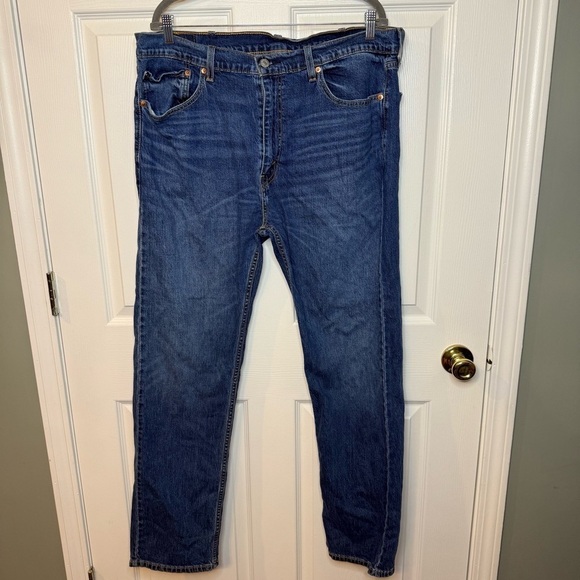 Levi's Other - Levi’s 505 Men's Blue Denim Jeans Size 38 Waist 32 Length GUC